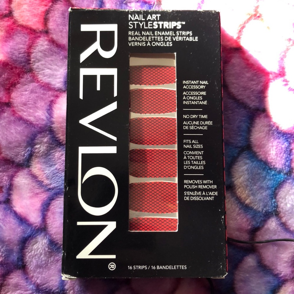 Revlon nail art strips real nail enamel strips